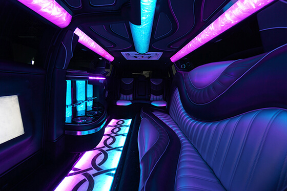 party limo interior