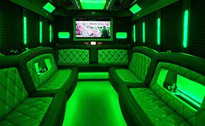 Colorful party bus LED lighting